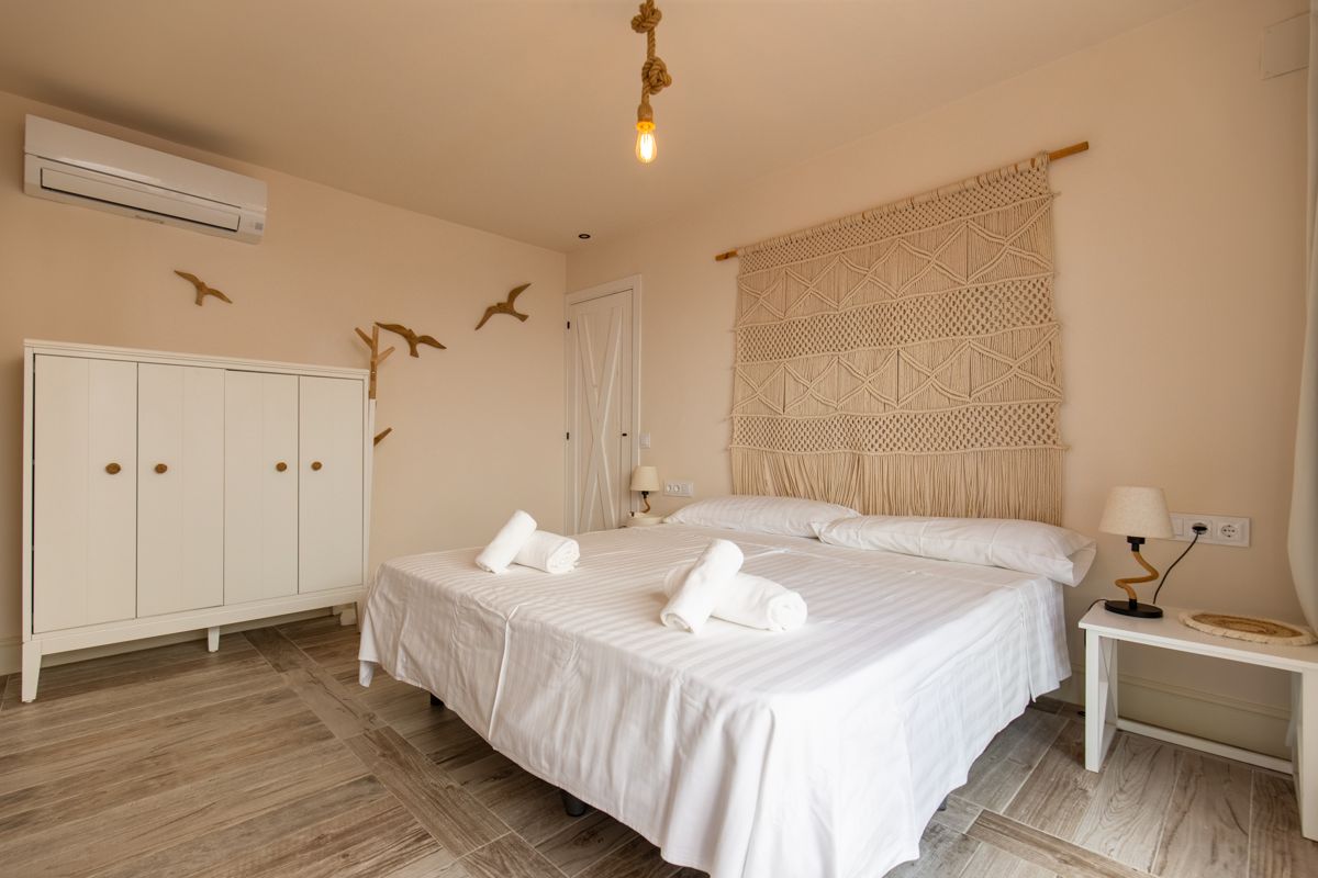 Bedroom with fitted wardrobes — 20,000 Leagues Under the Sea, wing two of Villa Palmview, Jávea