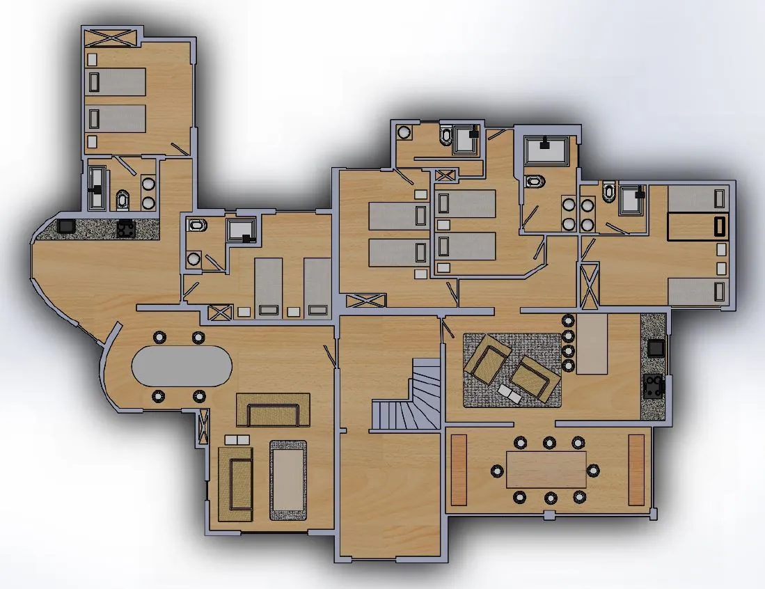Plan: rez-de-chaussée